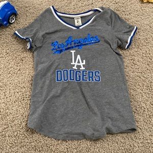 PINK LA Dodgers shirt medium